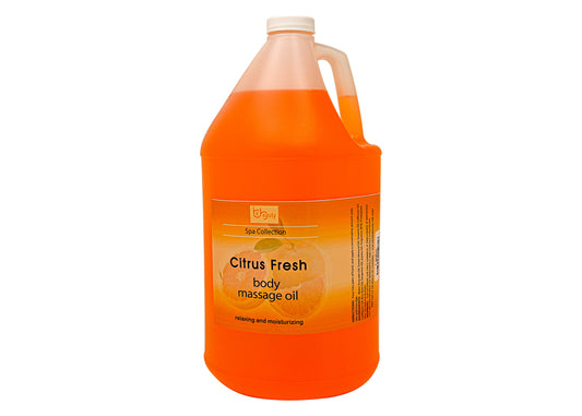 Body Massage Oil Citrus Fresh Fragrance